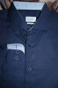 Eterna slim fit 1863 sötétkék férfi ing, 44